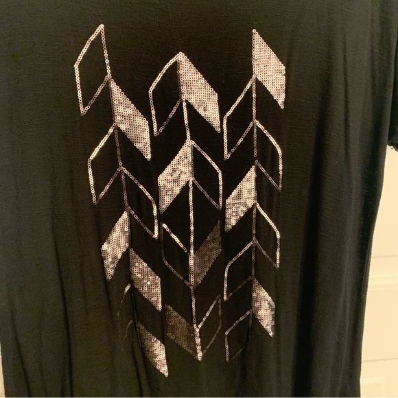 Apt 9 Sequin Graphic Tee - Picture 2 of 4